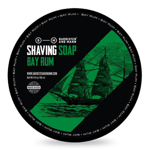 Barrister & Mann Bay Rum Shaving Soap 118ml