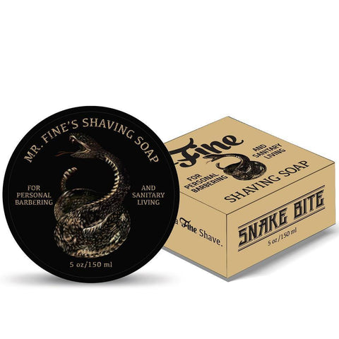 Fine Snake Bite 21st Century Shaving Soap 150ml - Shaving Station