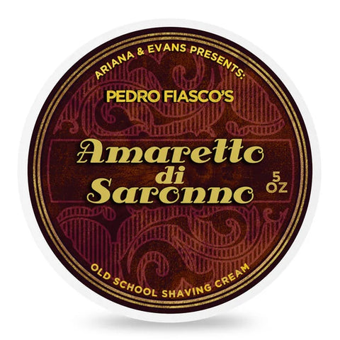 Ariana & Evans Pedro Fiasco's Amaretto di Saronno Shaving Cream
