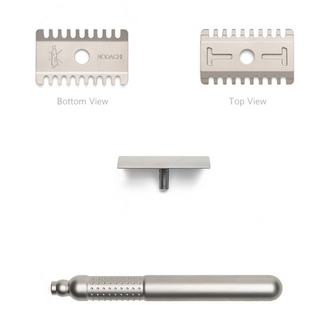 Tatara Masamune Nodachi Open Comb Stainless Steel Safety Razor