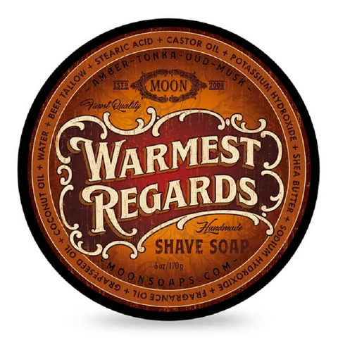 Moon Soaps Warmest Regards Shaving Soap 170g