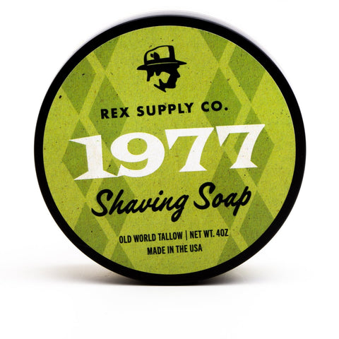 Rex Supply Co 1977 Old World Tallow Shaving Soap 4oz