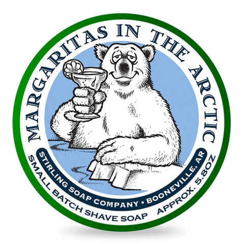 Stirling Soap Co Margaritas in the Arctic Shaving Soap 164g