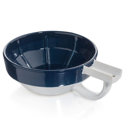 Fine Accoutrements Blue & White Lather Bowl - Shaving Station