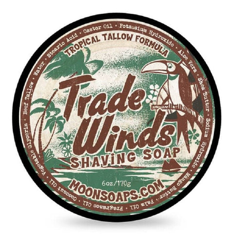 Moon Soaps Trade Winds Shaving Soap 170g - Shaving Station